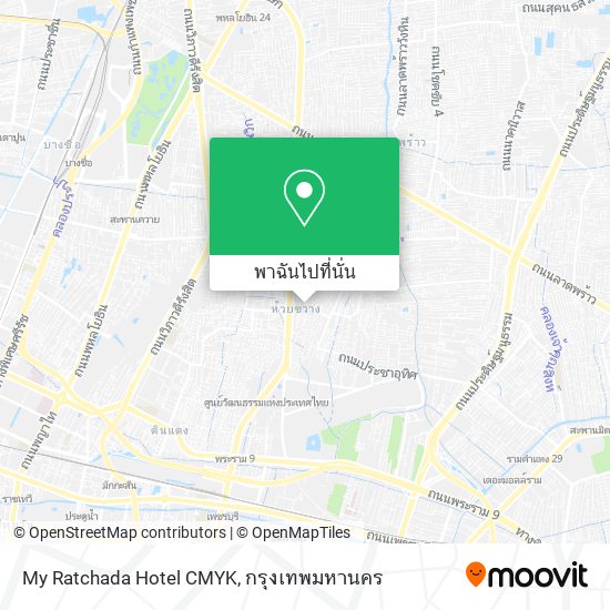 My Ratchada Hotel CMYK แผนที่