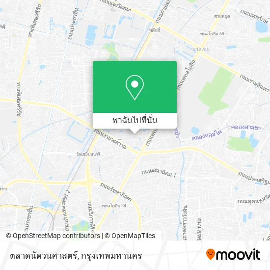 ตลาดนัดวนศาสตร์ แผนที่