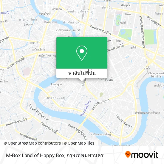 M-Box Land of Happy Box แผนที่