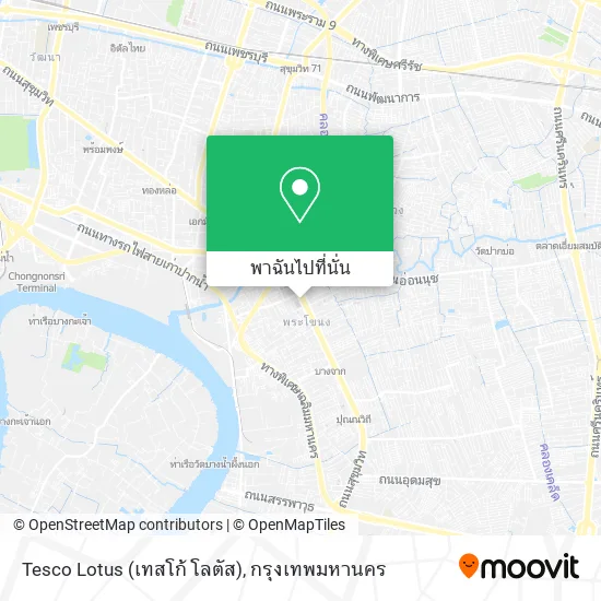 Tesco Lotus (เทสโก้ โลตัส) แผนที่