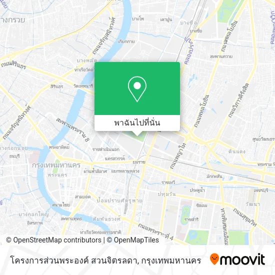 โครงการส่วนพระองค์ สวนจิตรลดา แผนที่