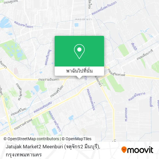 Jatujak Market2 Meenburi (จตุจักร2 มีนบุรี) แผนที่