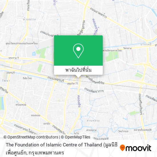 The Foundation of Islamic Centre of Thailand แผนที่