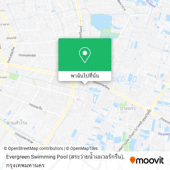 Evergreen Swimming Pool (สระว่ายน้ำเอเวอร์กรีน) แผนที่