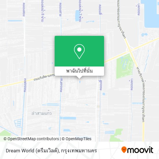 Dream World (ดรีมเวิลด์) แผนที่