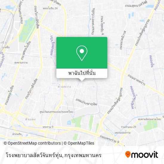 โรงพยาบาลสัตว์จันทร์หุ่น แผนที่