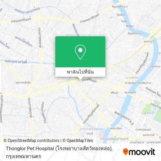 Thonglor Pet Hospital (โรงพยาบาลสัตว์ทองหล่อ) แผนที่