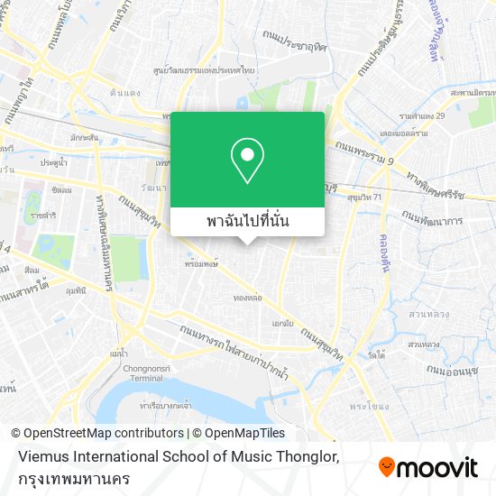 Viemus International School of Music Thonglor แผนที่
