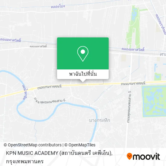 KPN MUSIC ACADEMY (สถาบันดนตรี เคพีเอ็น) แผนที่