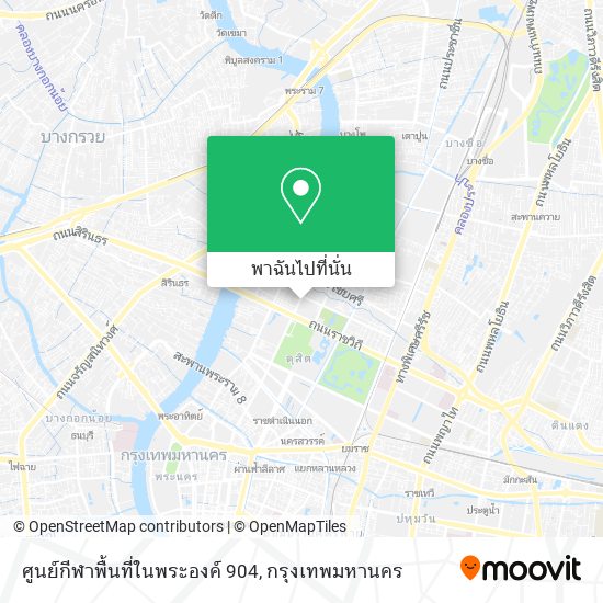 ศูนย์กีฬาพื้นที่ในพระองค์ 904 แผนที่