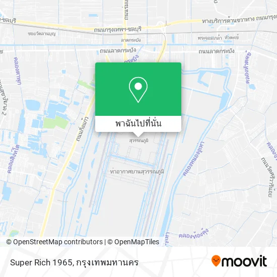 Super Rich 1965 แผนที่
