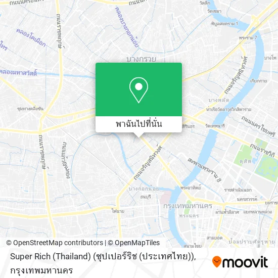 Super Rich (Thailand) (ซุปเปอร์ริช (ประเทศไทย)) แผนที่