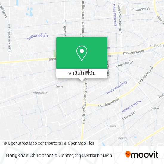 Bangkhae Chiropractic Center แผนที่