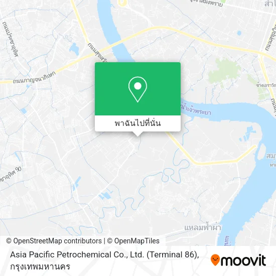 Asia Pacific Petrochemical Co., Ltd. (Terminal 86) แผนที่