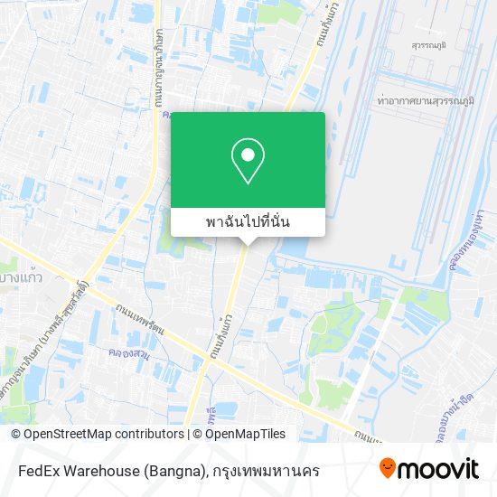 FedEx Warehouse (Bangna) แผนที่