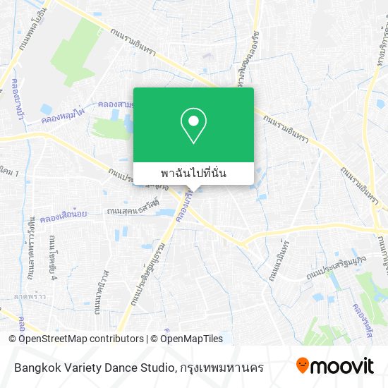 Bangkok Variety Dance Studio แผนที่