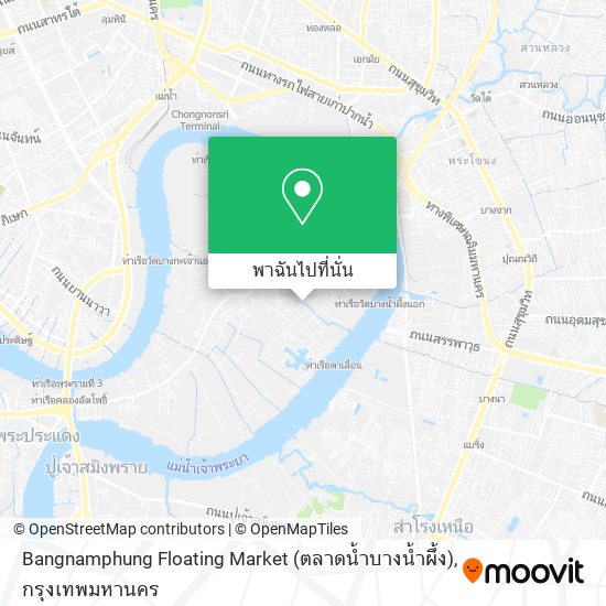 Bangnamphung Floating Market (ตลาดน้ำบางน้ำผึ้ง) แผนที่