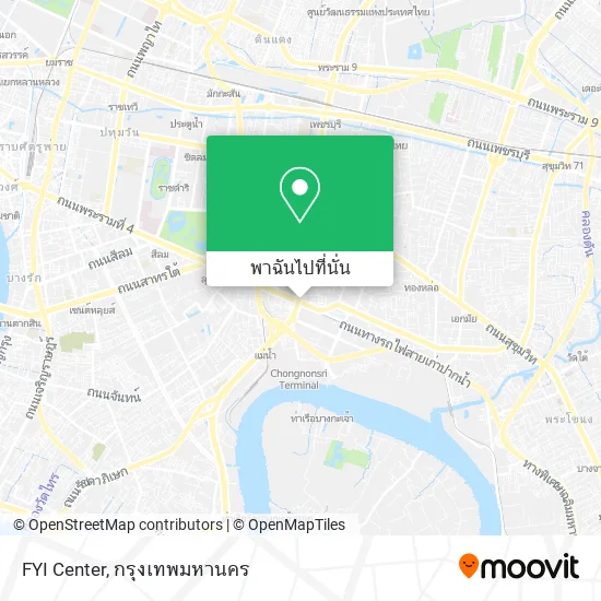 FYI Center แผนที่