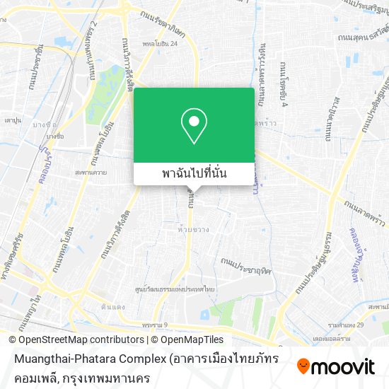 Muangthai-Phatara Complex แผนที่