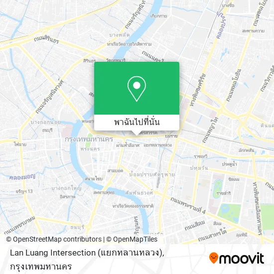 Lan Luang Intersection (แยกหลานหลวง) แผนที่