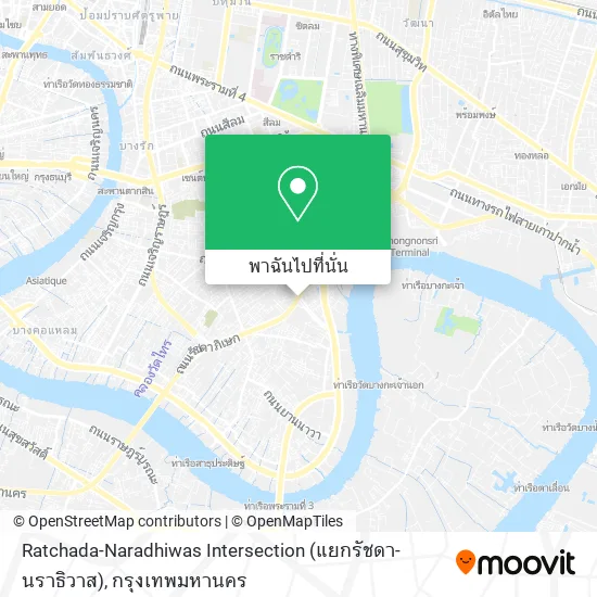Ratchada-Naradhiwas Intersection (แยกรัชดา-นราธิวาส) แผนที่
