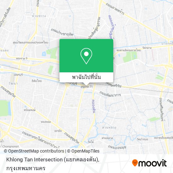 Khlong Tan Intersection (แยกคลองตัน) แผนที่