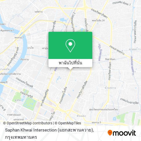 Saphan Khwai Intersection (แยกสะพานควาย) แผนที่