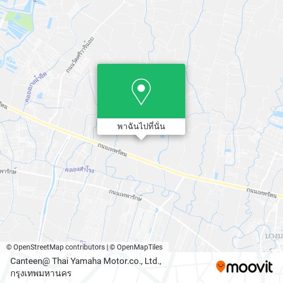 Canteen@ Thai Yamaha Motor.co., Ltd. แผนที่