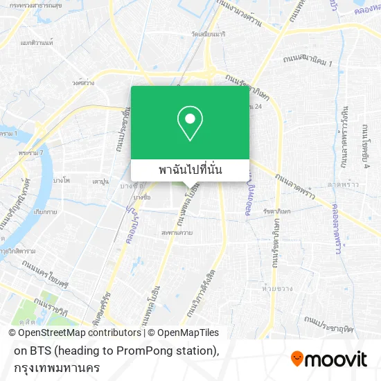 on BTS (heading to PromPong station) แผนที่