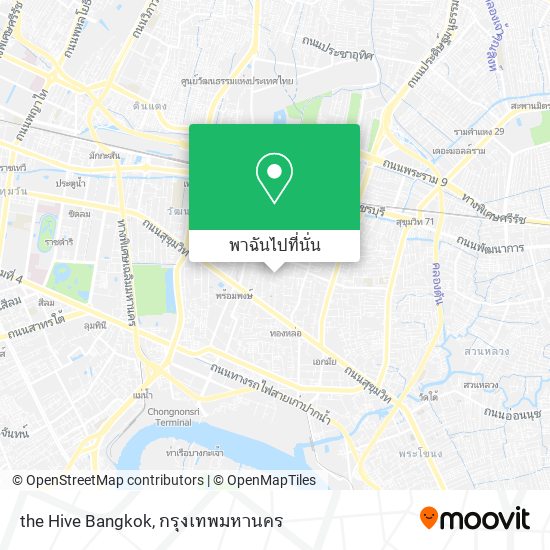 the Hive Bangkok แผนที่