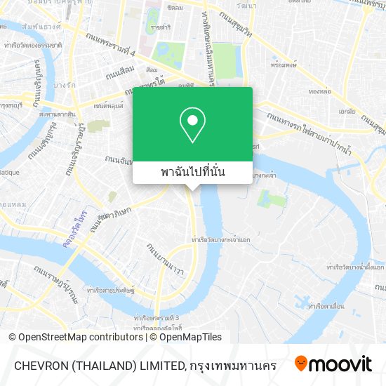 CHEVRON (THAILAND) LIMITED แผนที่