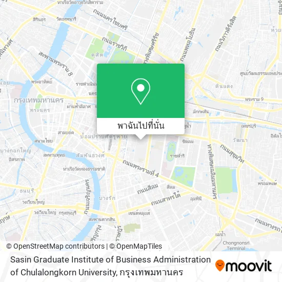 Sasin Graduate Institute of Business Administration of Chulalongkorn University แผนที่