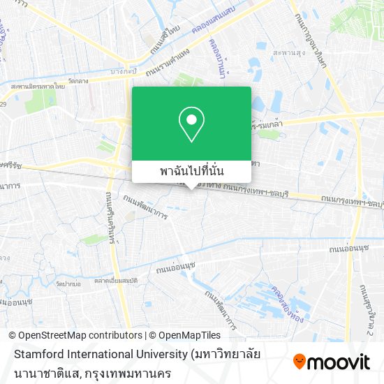 Stamford International University แผนที่