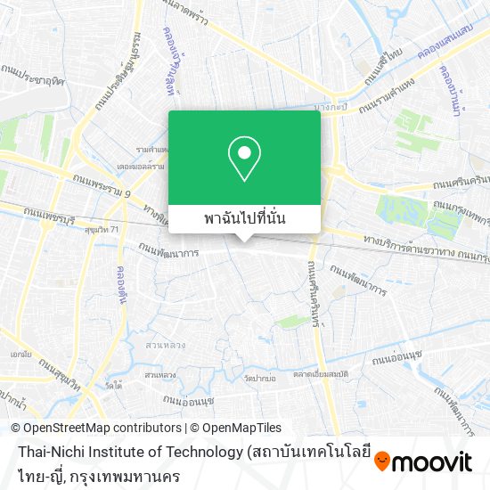 Thai-Nichi Institute of Technology แผนที่