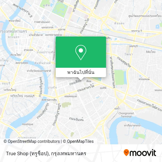 True Shop (ทรูช็อป) แผนที่