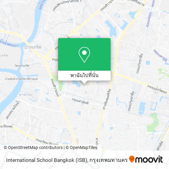 International School Bangkok (ISB) แผนที่