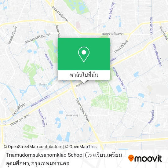 Triamudomsuksanomklao School แผนที่