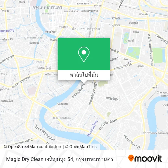 Magic Dry Clean เจริญกรุง 54 แผนที่