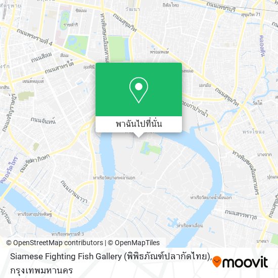 Siamese Fighting Fish Gallery (พิพิธภัณฑ์ปลากัดไทย) แผนที่