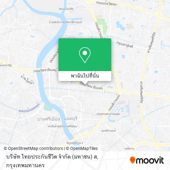 บริษัท ไทยประกันชีวิต จำกัด (มหาชน) ส แผนที่