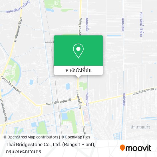 Thai Bridgestone Co., Ltd. (Rangsit Plant) แผนที่