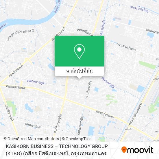 KASIKORN BUSINESS – TECHNOLOGY GROUP (KTBG) (กสิกร บิสซิเนส-เทคโ แผนที่