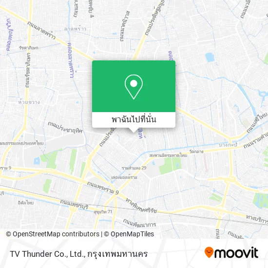TV Thunder Co., Ltd. แผนที่