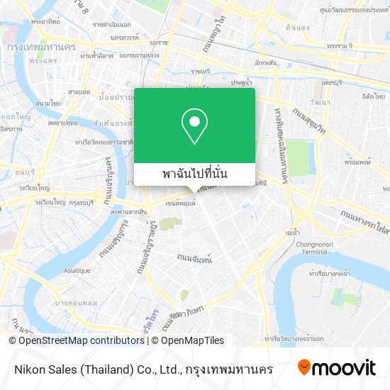 Nikon Sales (Thailand) Co., Ltd. แผนที่