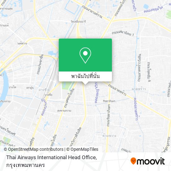 Thai Airways International Head Office แผนที่