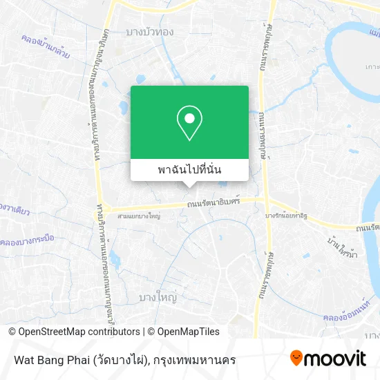 Wat Bang Phai (วัดบางไผ่) แผนที่