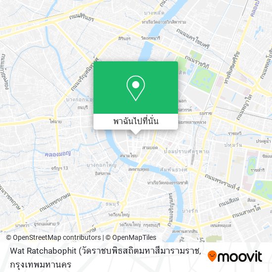 Wat Ratchabophit แผนที่