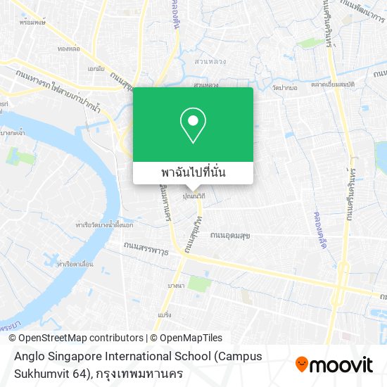 Anglo Singapore International School (Campus Sukhumvit 64) แผนที่