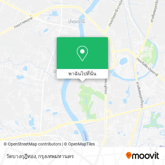 วัดบางกุฎีทอง แผนที่