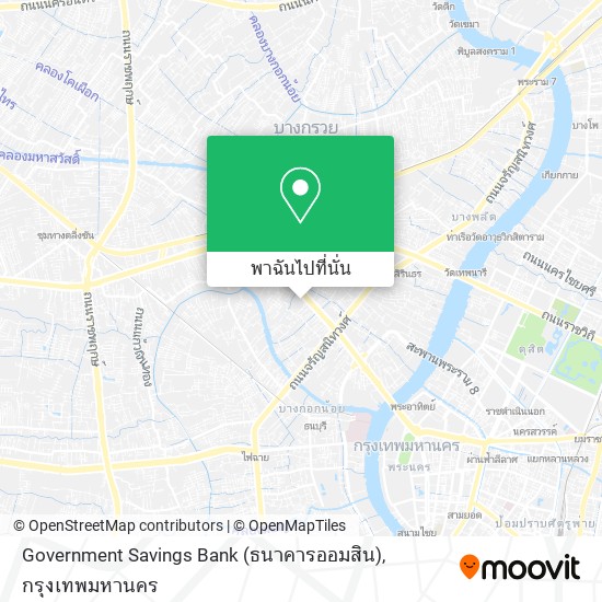 Government Savings Bank (ธนาคารออมสิน) แผนที่